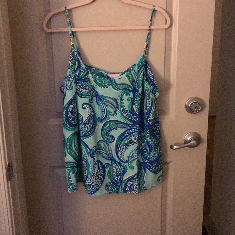 NWT Lilly Pulitzer Skye Cami Keep It Current Sz XL